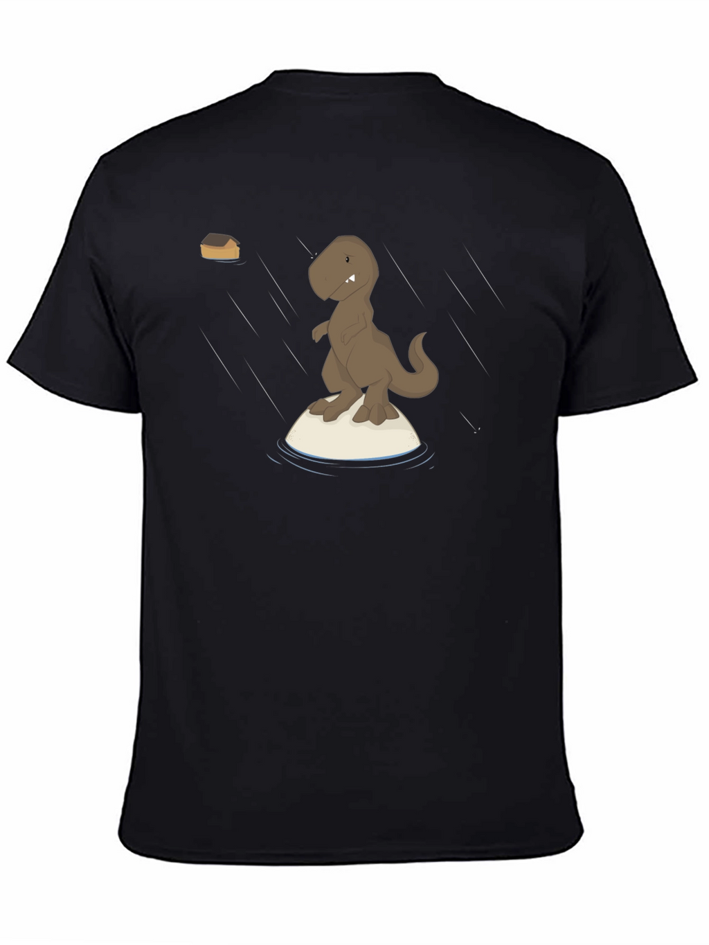 Dino Raft Black T-Shirt