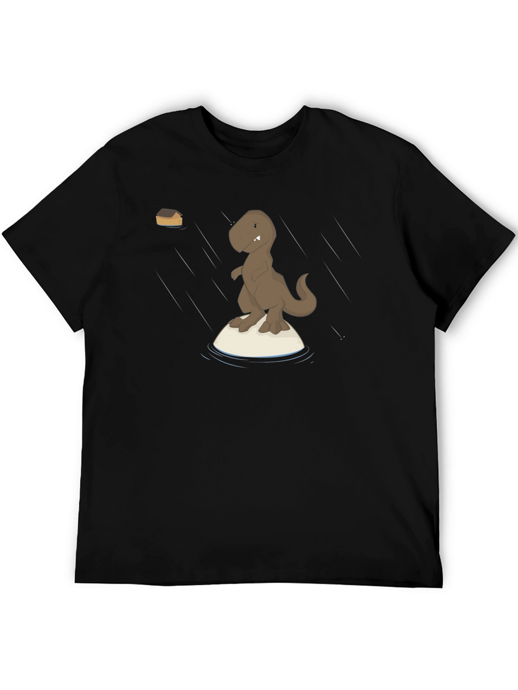 Dino Raft Black T-Shirt