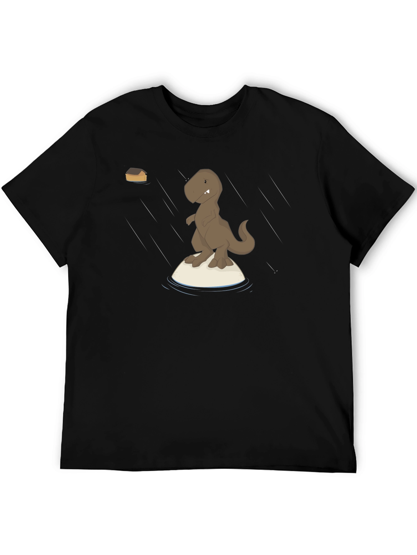 Dino Raft Black T-Shirt