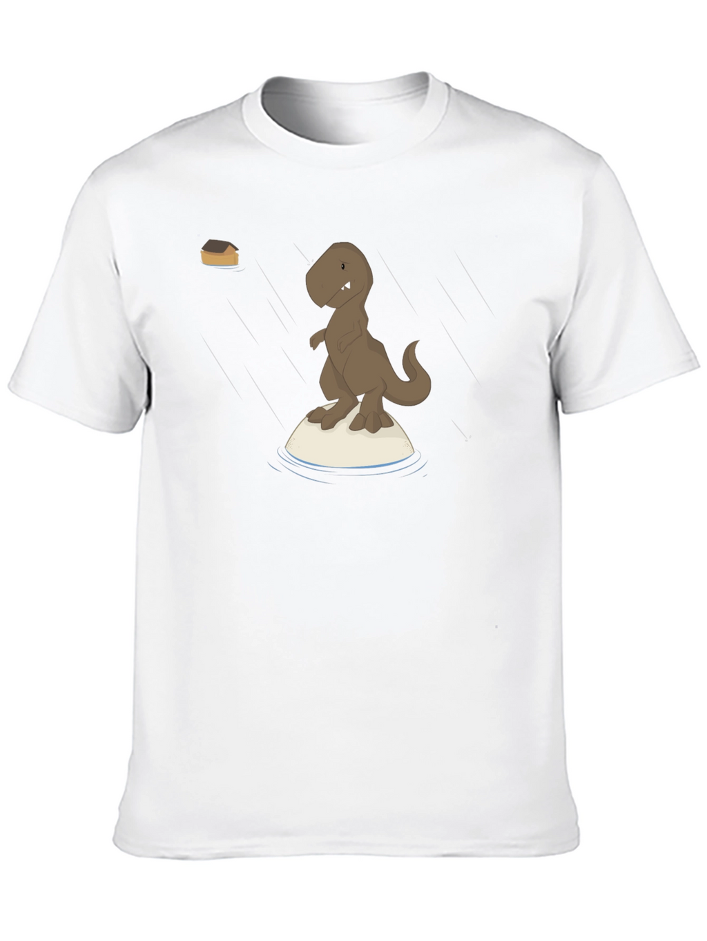 Dino Raft Black T-Shirt