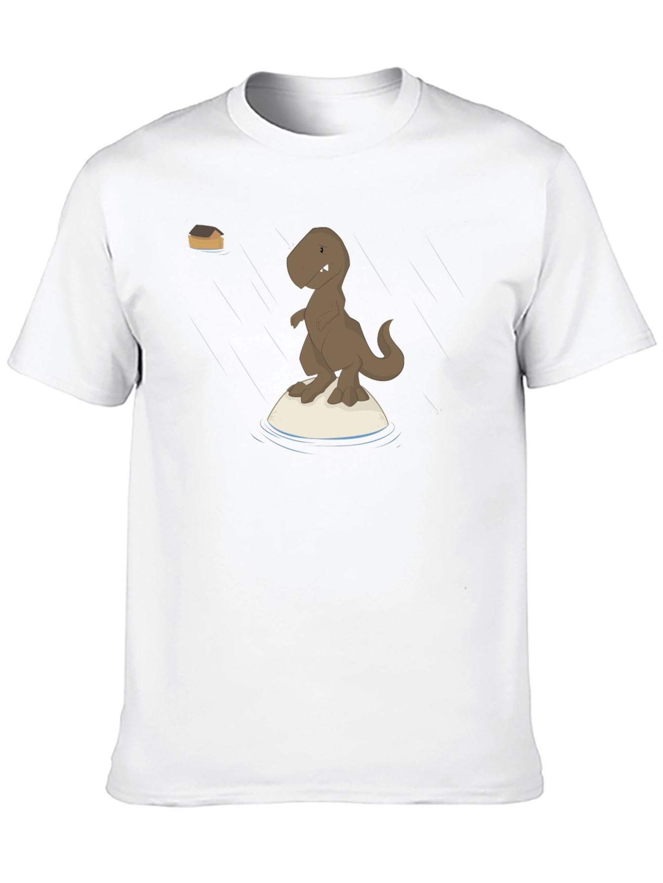 Dino Raft Black T-Shirt