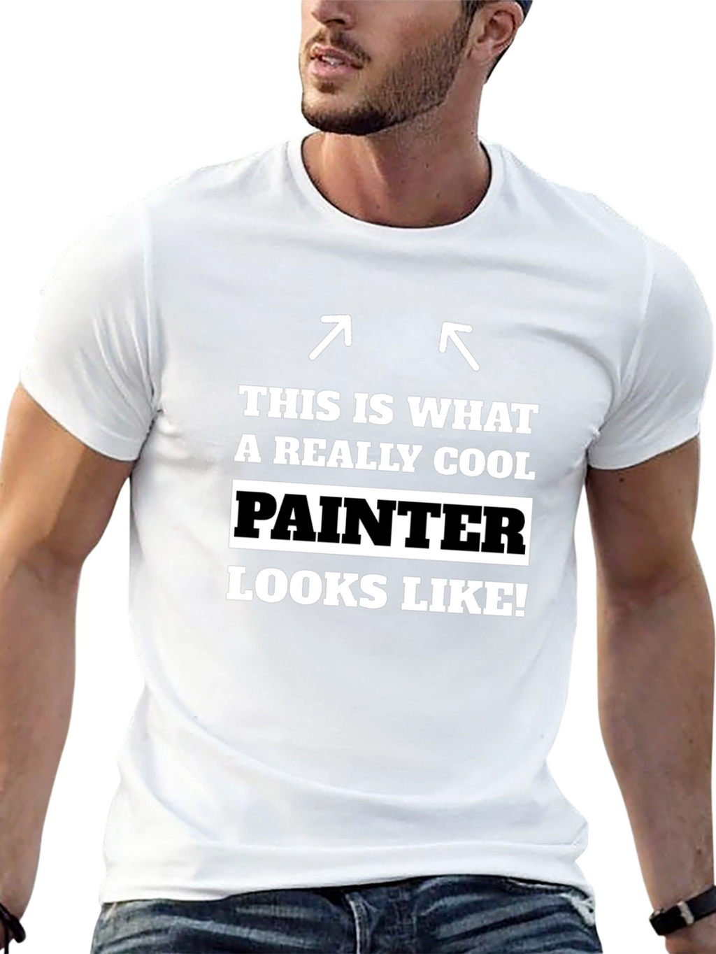 Cool Painter T-Shirt: Unique Design Comfortable Fit