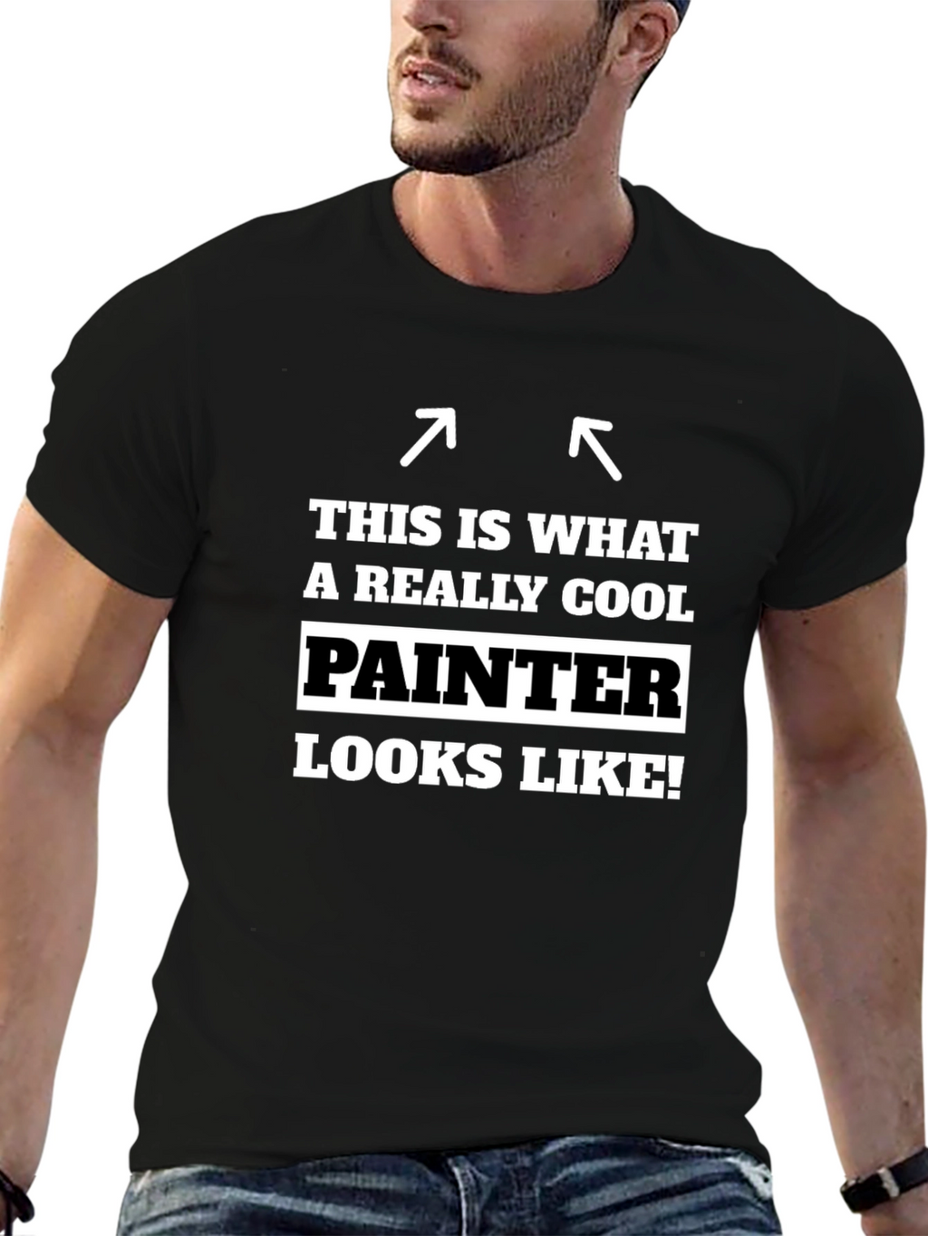 Cool Painter T-Shirt: Unique Design Comfortable Fit