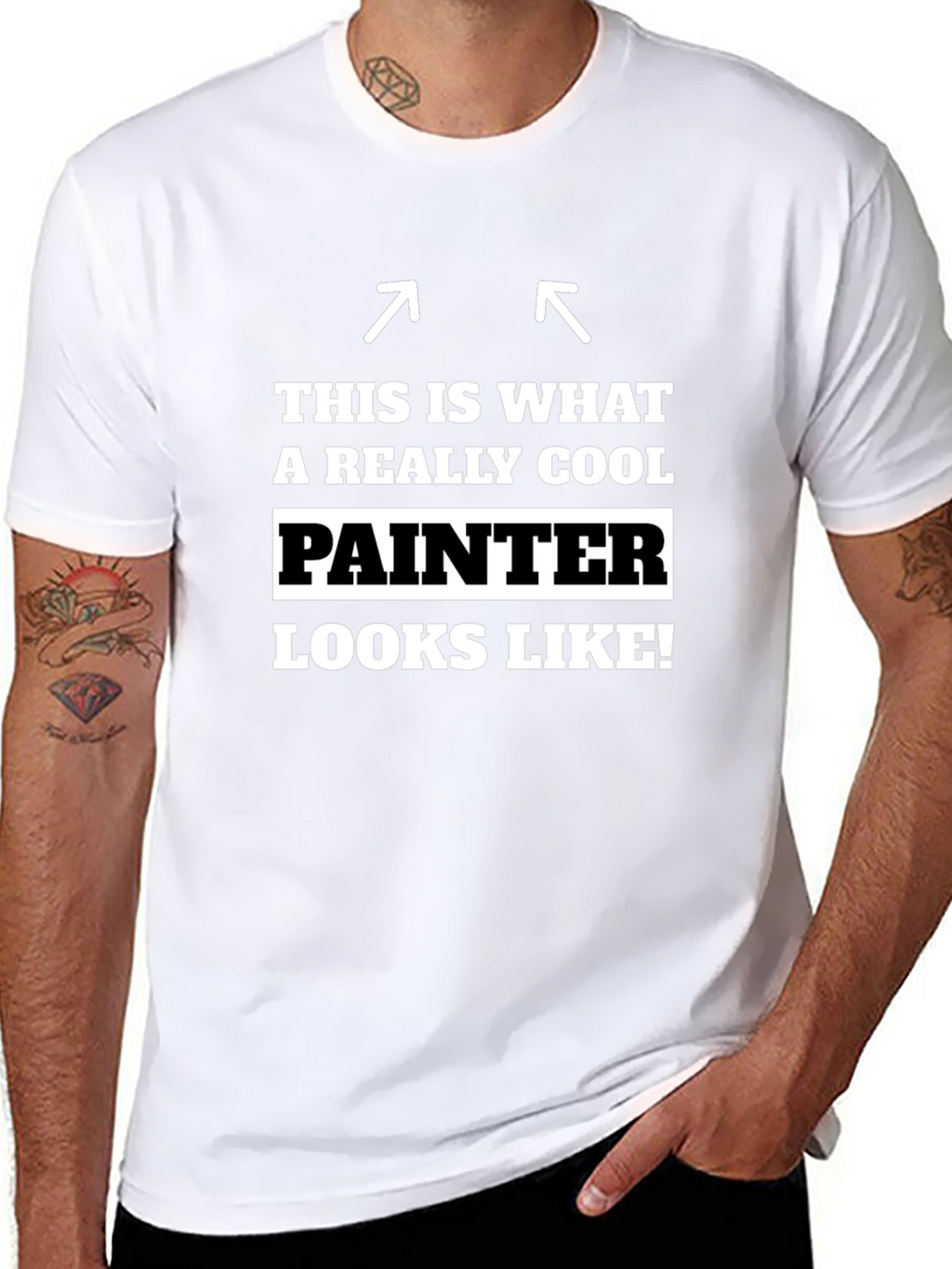 Cool Painter T-Shirt: Unique Design Comfortable Fit