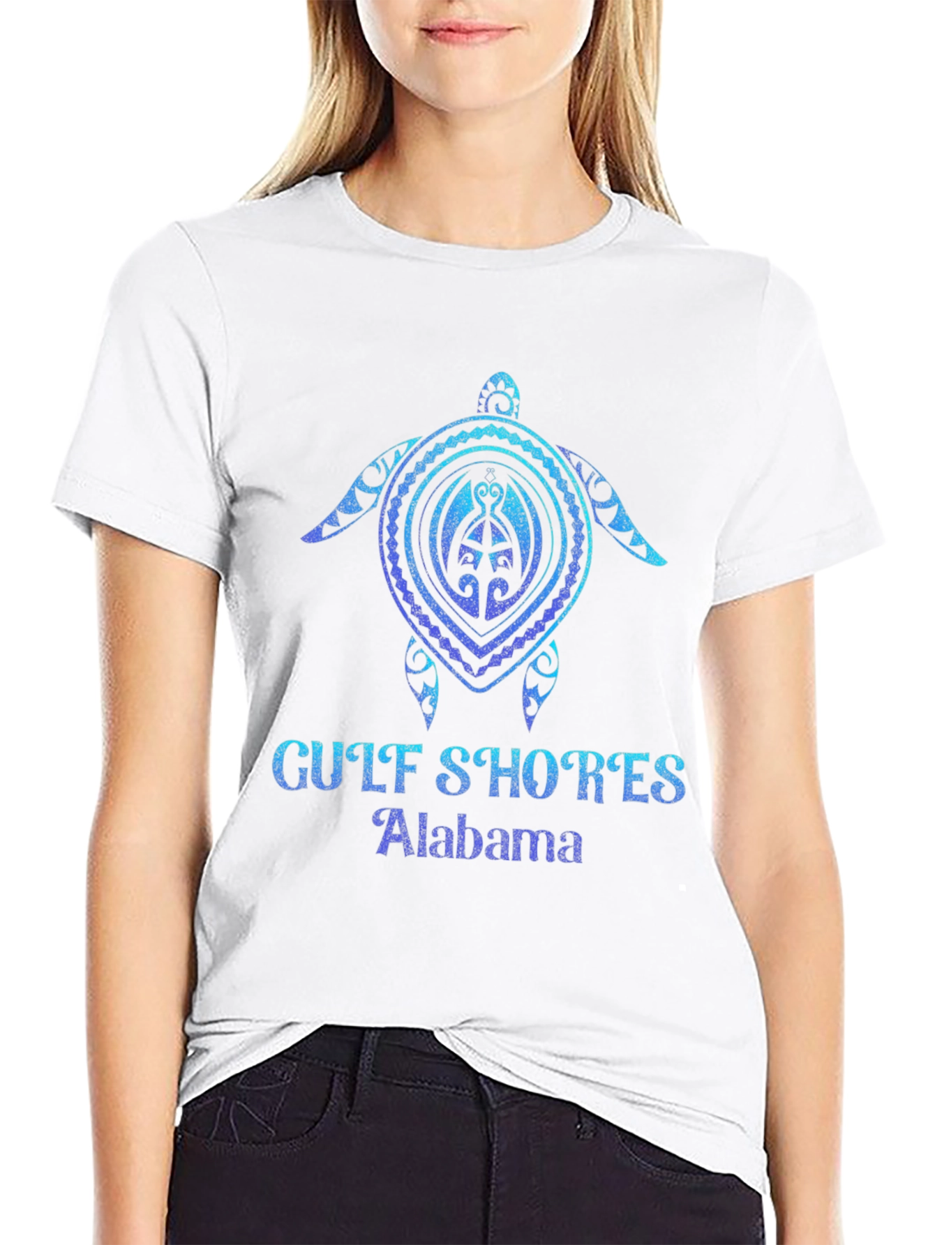 Gulf Shores Alabama Turtle Graphic Tee