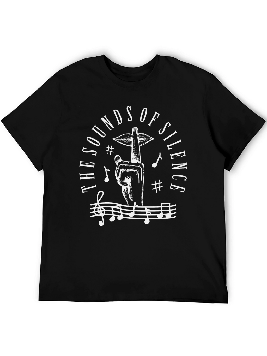 The Sounds of Silence Graphic T-Shirt