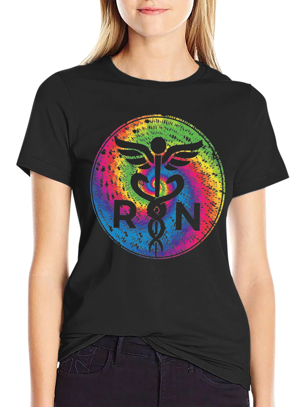 RN Tie-Dye Graphic T-Shirt