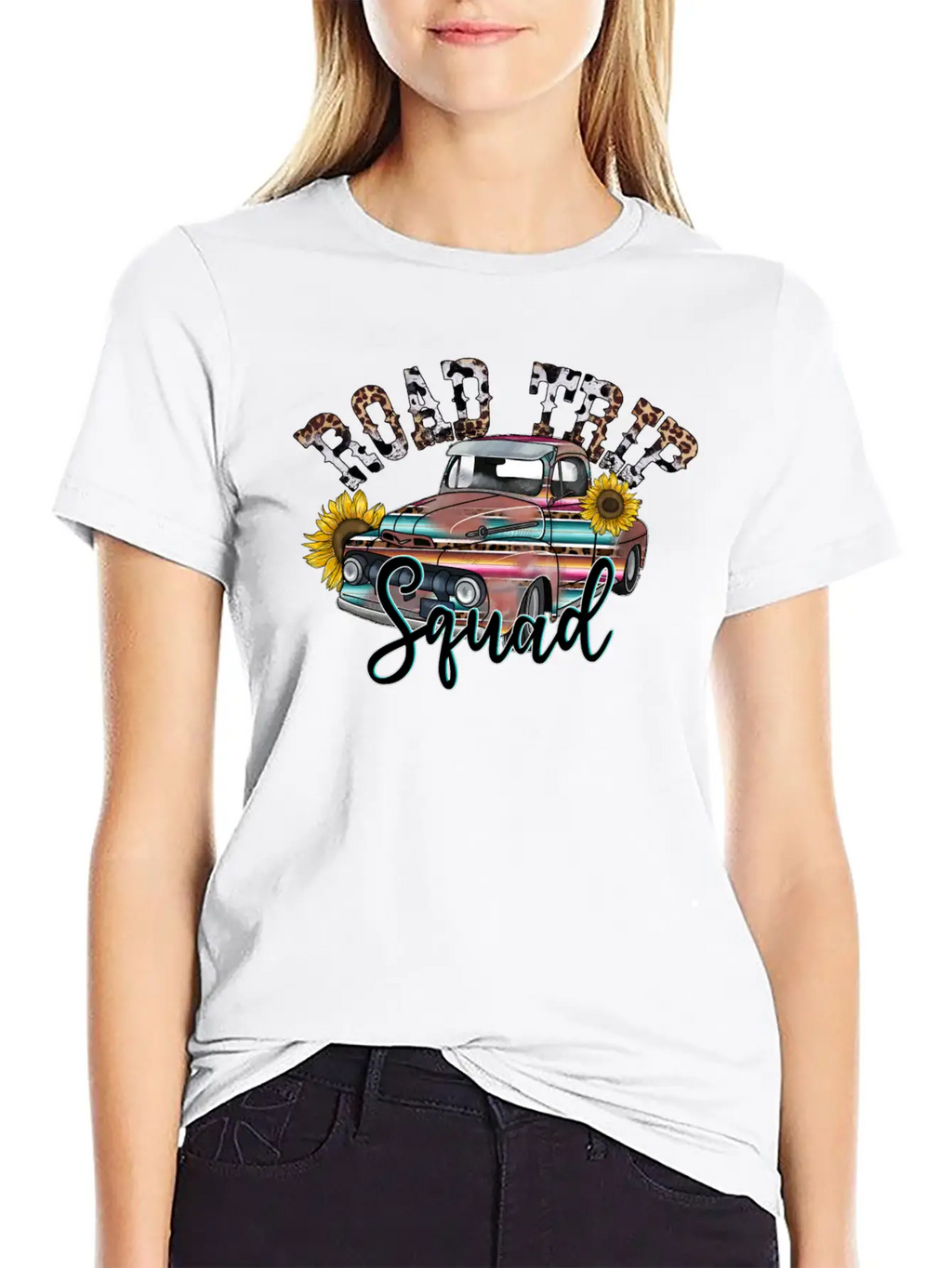 Road Trip Squad Unisex Casual T-Shirt – Clean Design For Daily Comfort