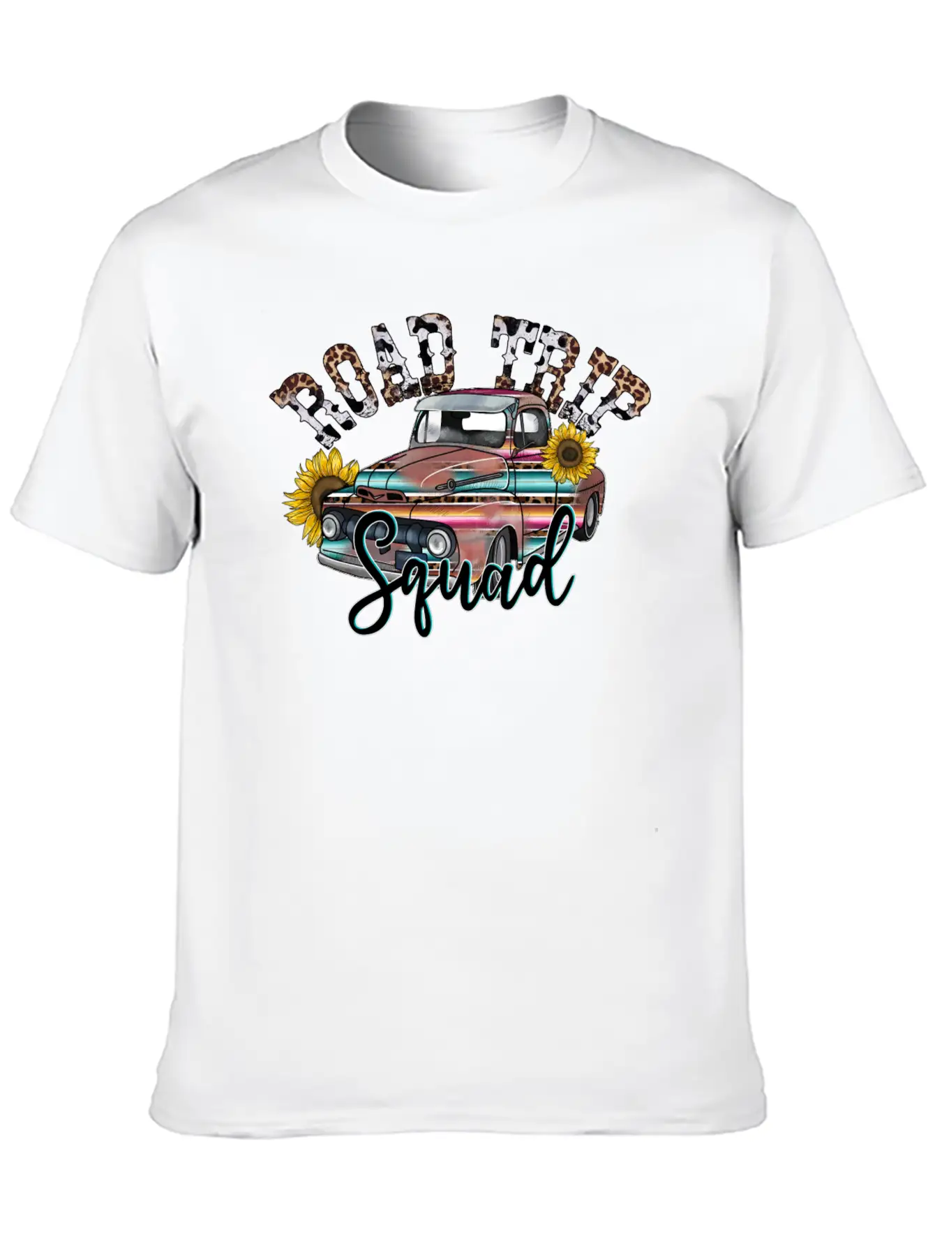 Road Trip Squad Unisex Casual T-Shirt – Clean Design For Daily Comfort