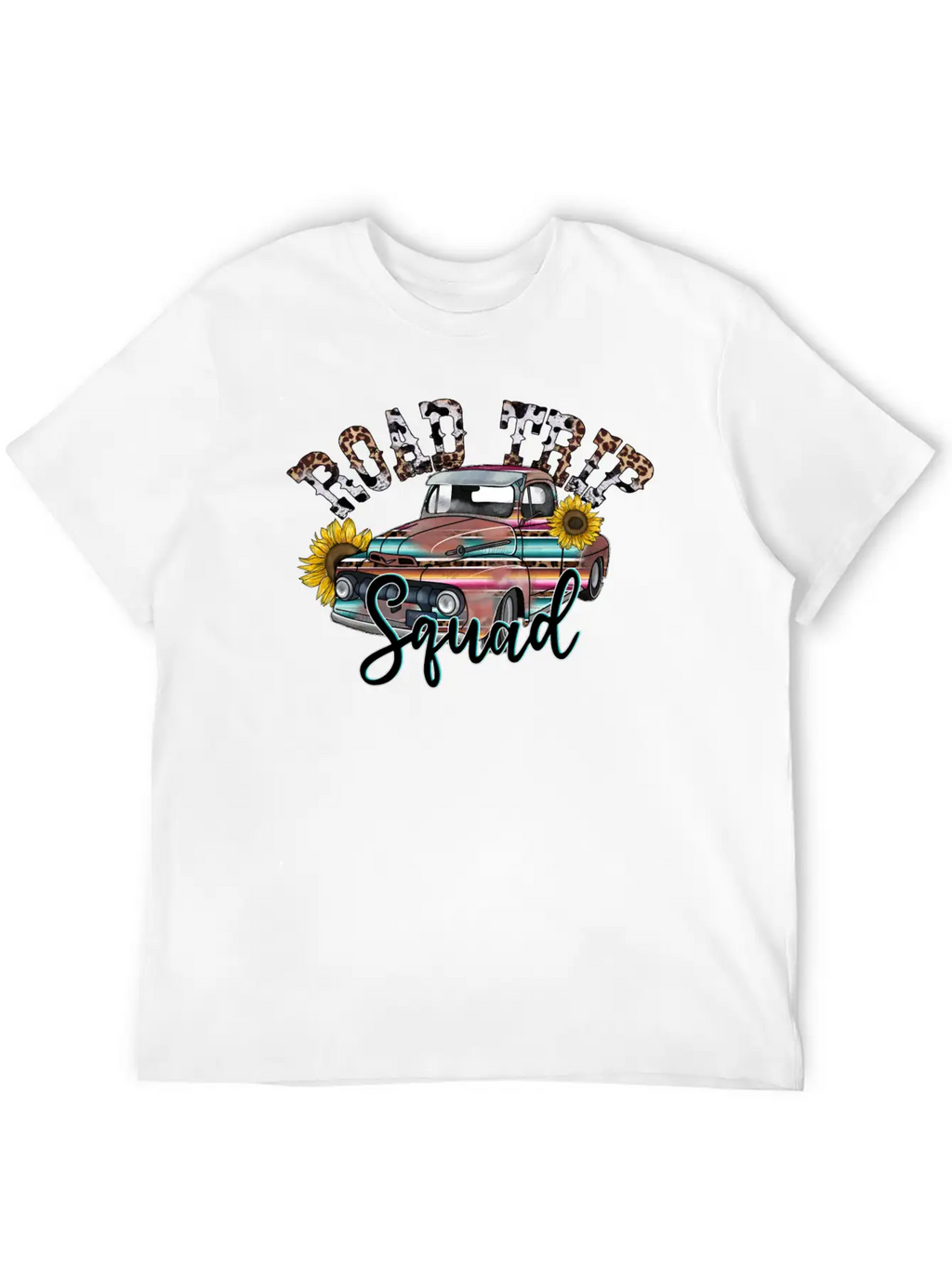 Road Trip Squad Unisex Casual T-Shirt – Clean Design For Daily Comfort