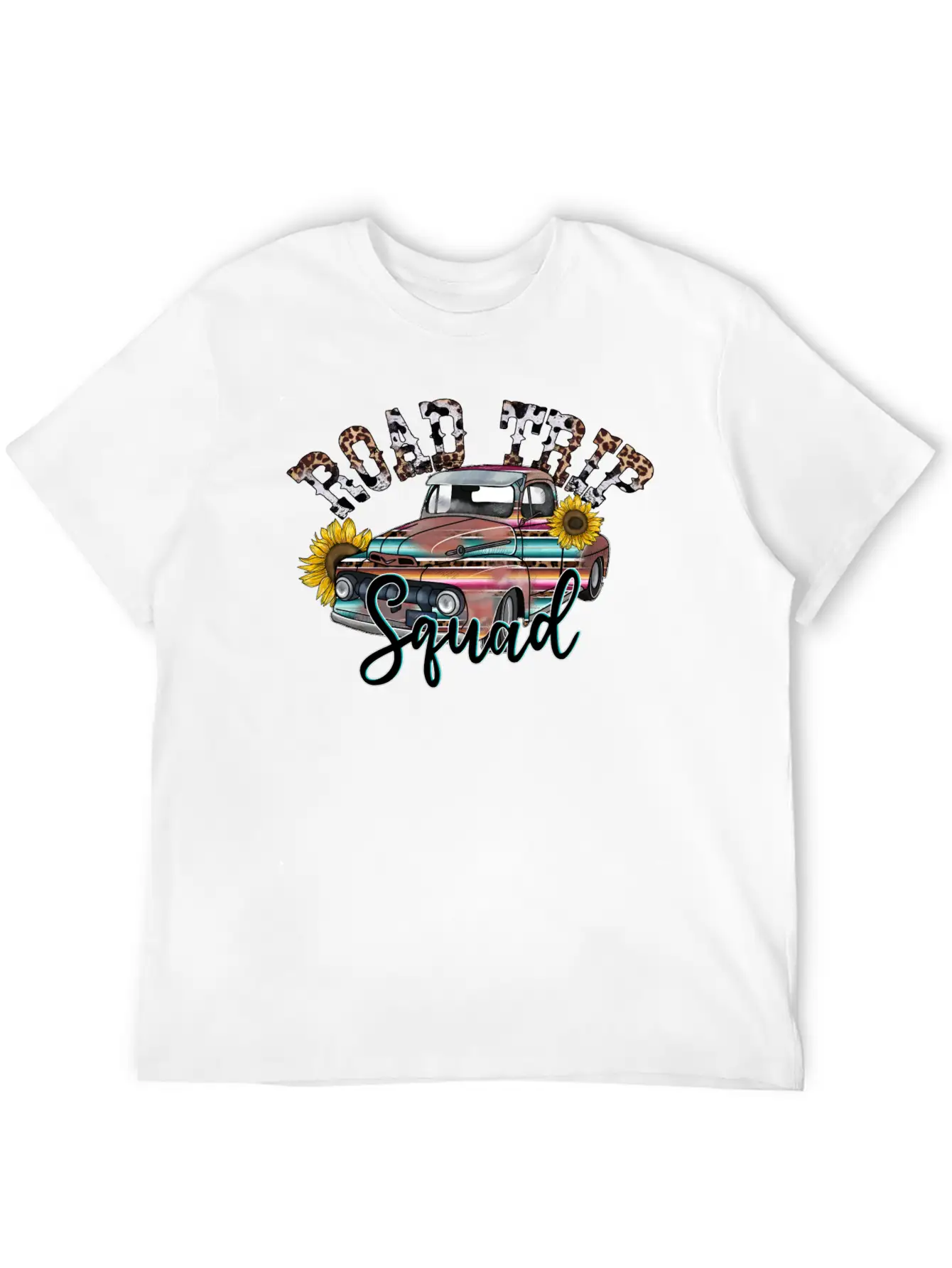Road Trip Squad Unisex Casual T-Shirt – Clean Design For Daily Comfort