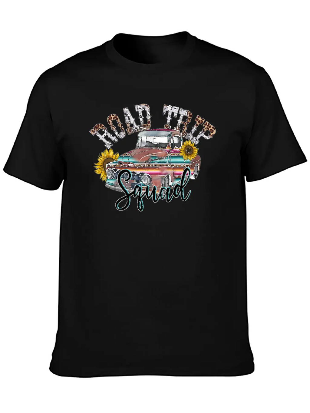Road Trip Squad Unisex Casual T-Shirt – Clean Design For Daily Comfort
