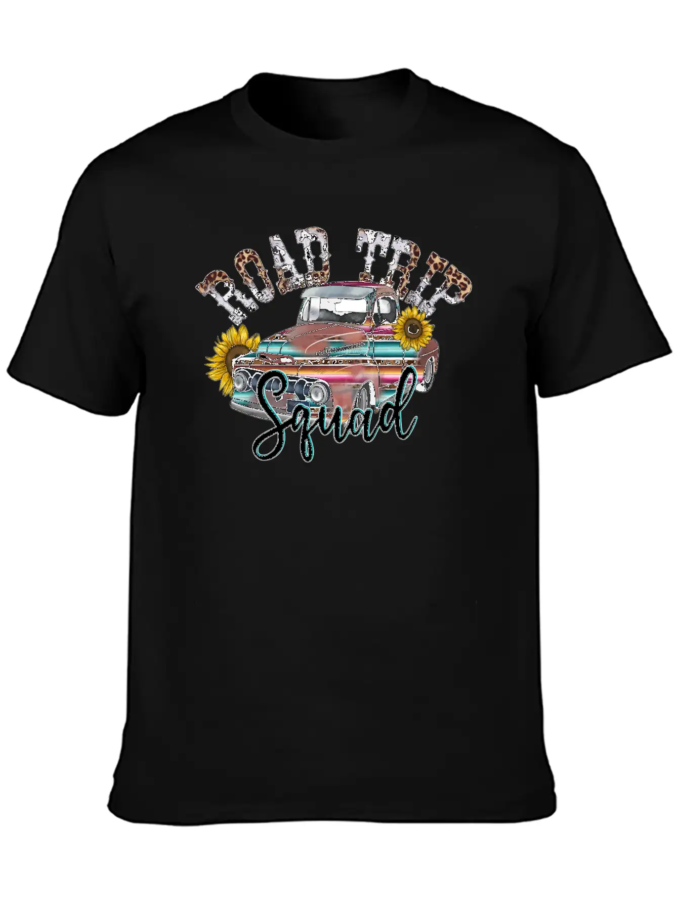 Road Trip Squad Unisex Casual T-Shirt – Clean Design For Daily Comfort