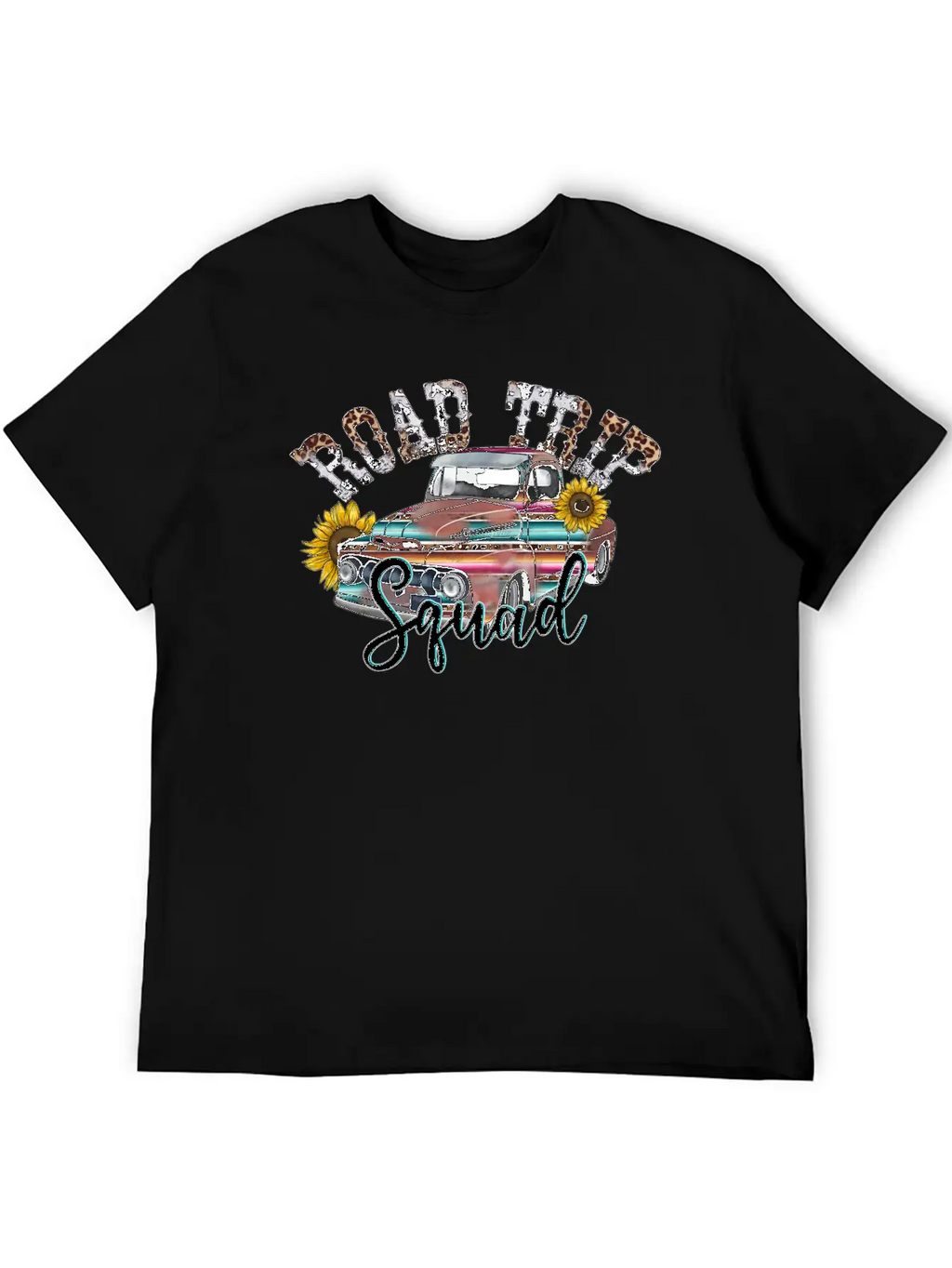 Road Trip Squad Unisex Casual T-Shirt – Clean Design For Daily Comfort