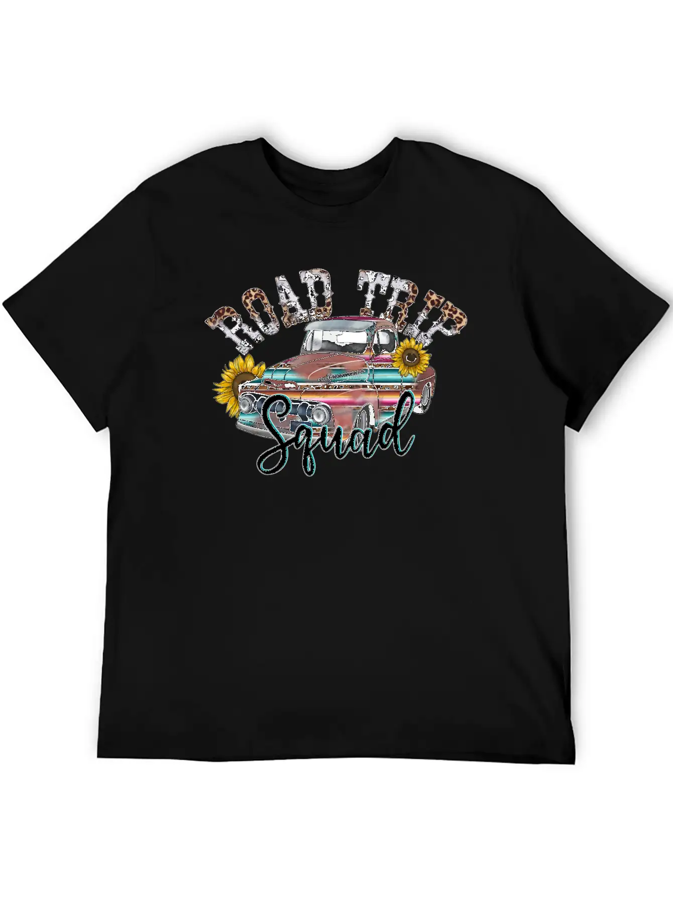 Road Trip Squad Unisex Casual T-Shirt – Clean Design For Daily Comfort