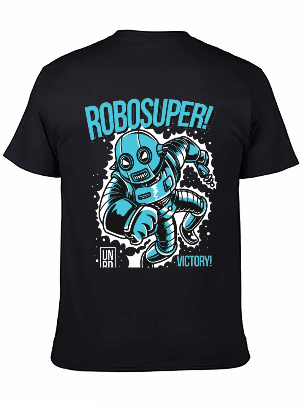 Robosuper! Victory Stylish Everyday T-Shirt – Unisex Basic Cotton Tee