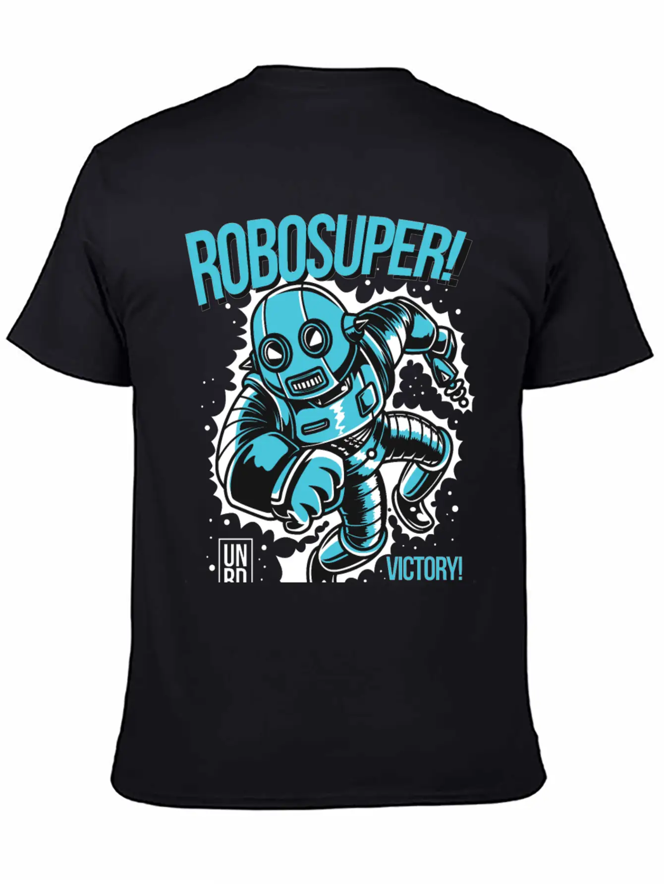 Robosuper! Victory Stylish Everyday T-Shirt – Unisex Basic Cotton Tee