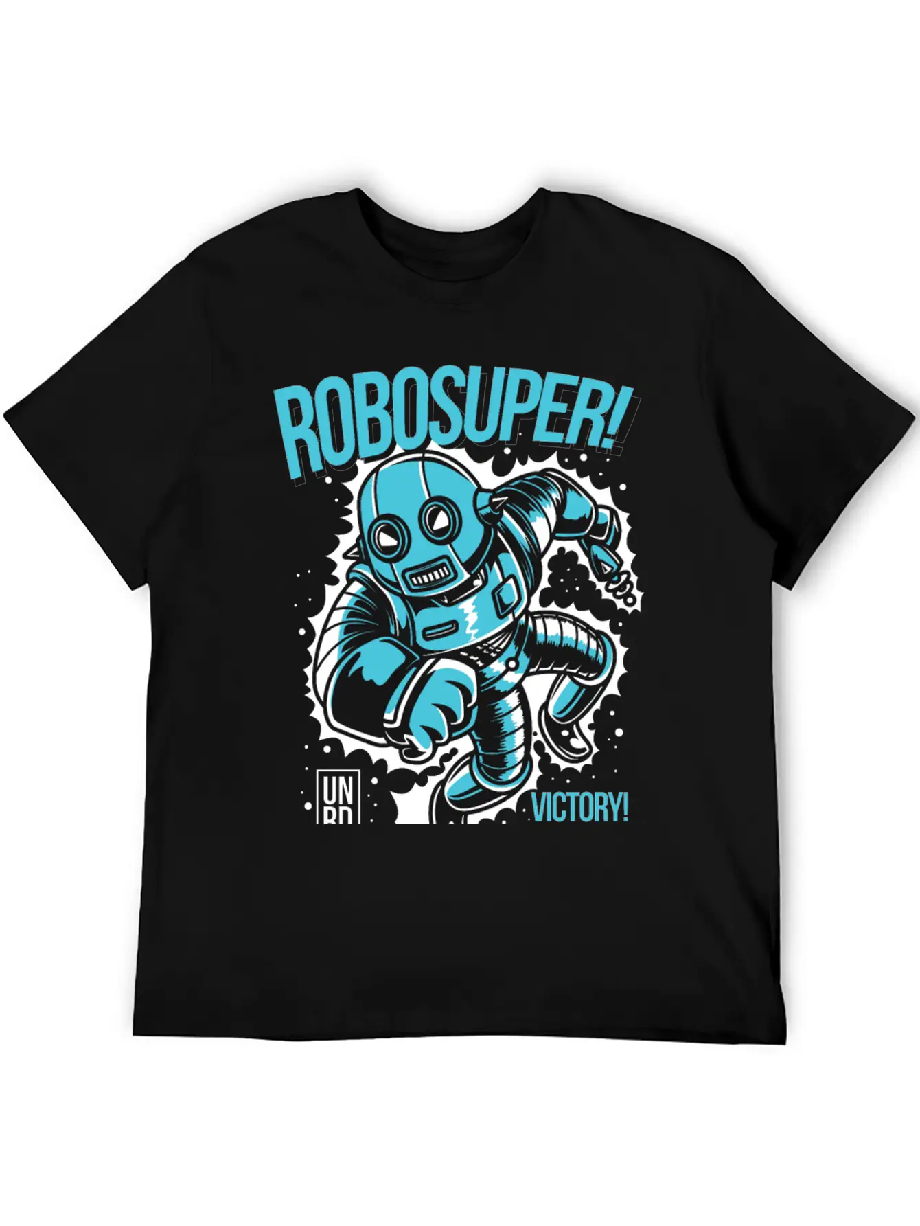 Robosuper! Victory Stylish Everyday T-Shirt – Unisex Basic Cotton Tee