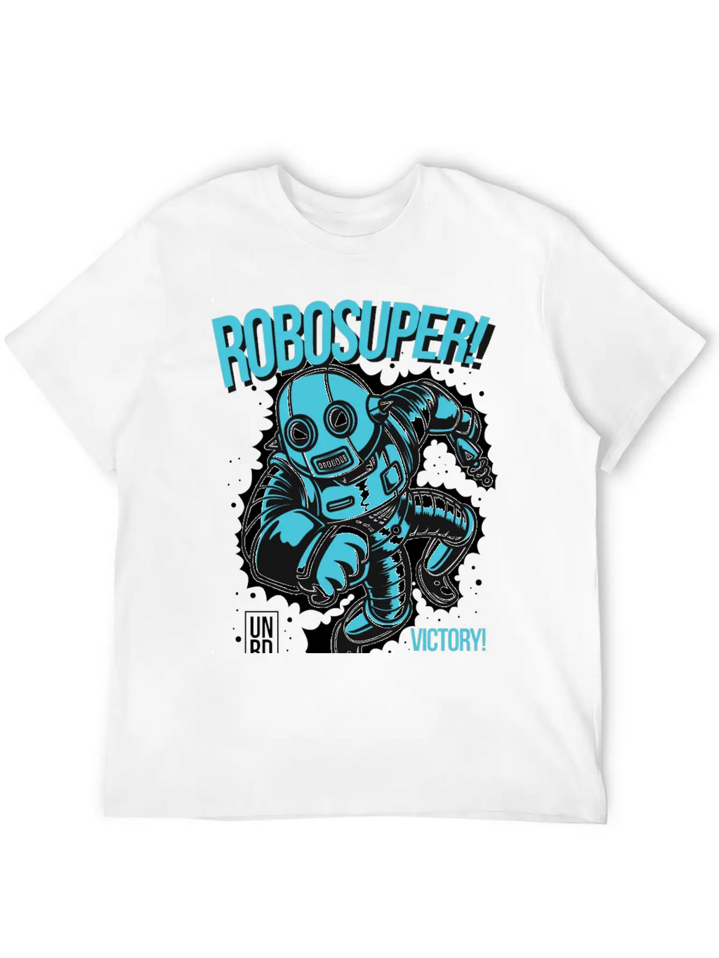 Robosuper! Victory Stylish Everyday T-Shirt – Unisex Basic Cotton Tee