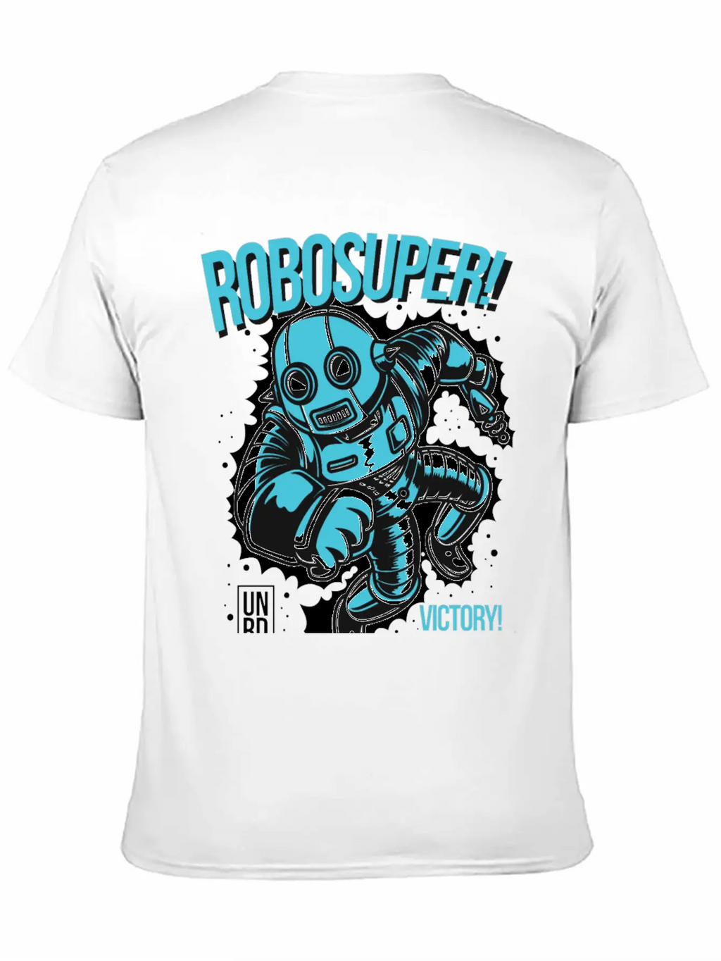 Robosuper! Victory Stylish Everyday T-Shirt – Unisex Basic Cotton Tee