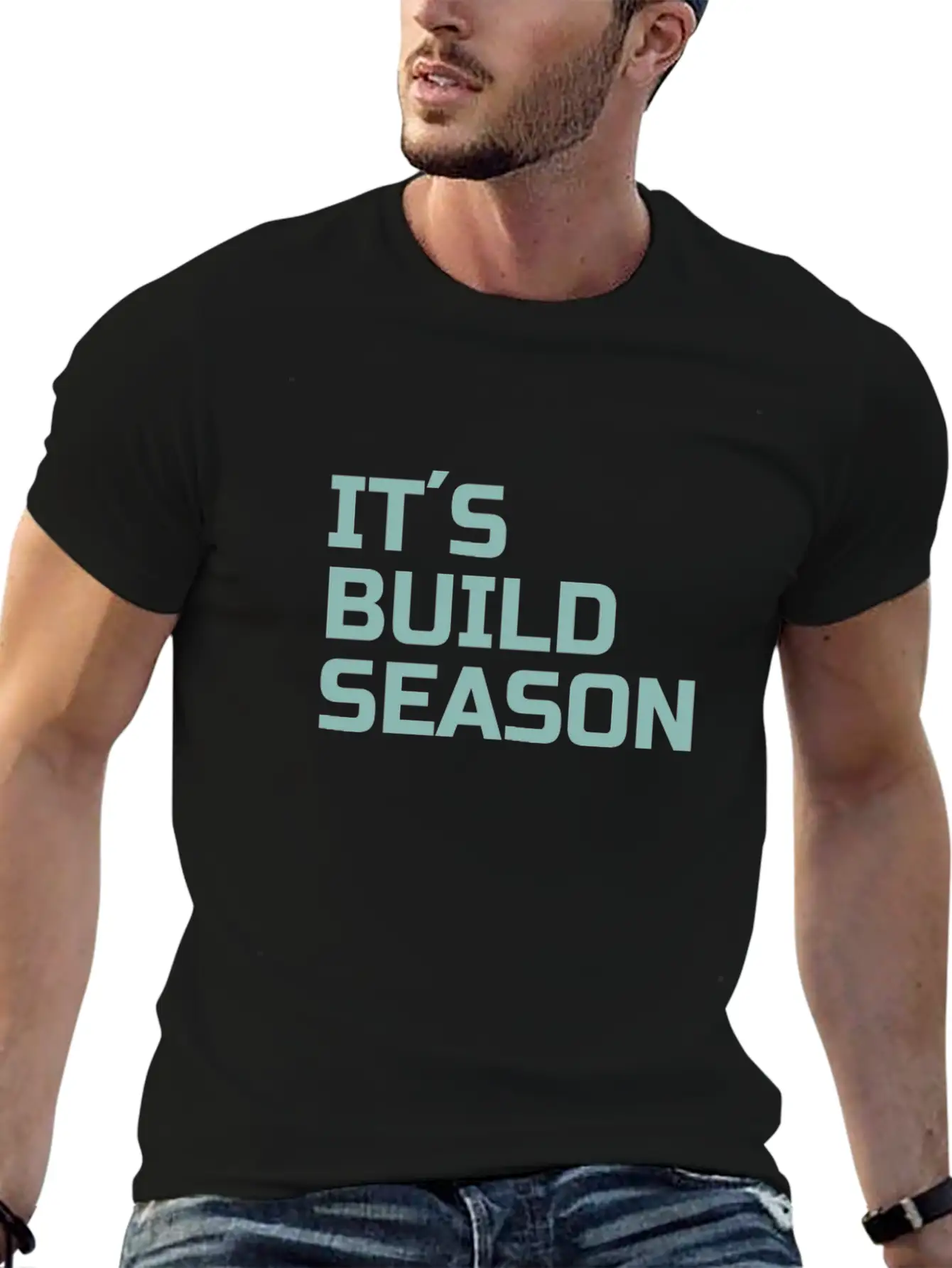 ROBOTICS : It´s Build Season Stylish Everyday T-Shirt – Unisex Basic Cotton Tee