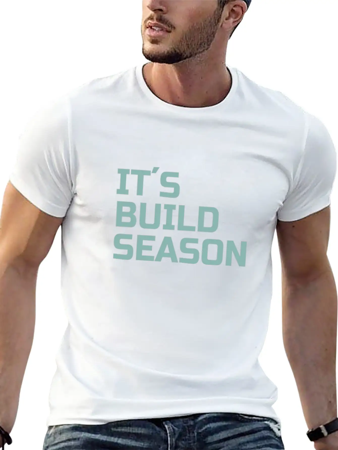 ROBOTICS : It´s Build Season Stylish Everyday T-Shirt – Unisex Basic Cotton Tee