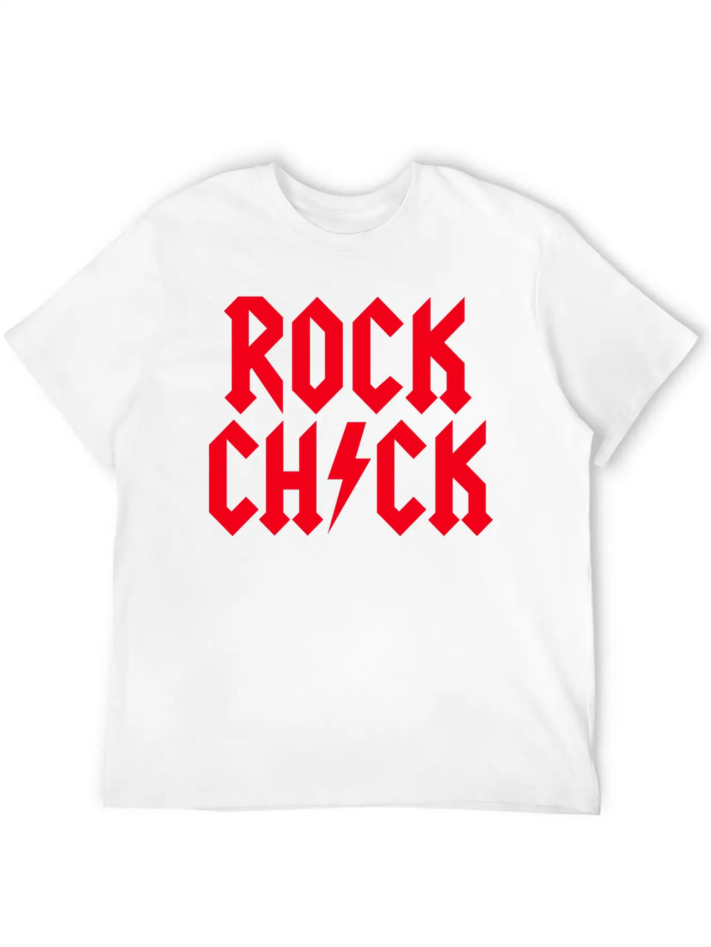 Rock Chick Hard Rock Rock Music Heavy Metal Girl Essential Cotton Tee For Daily Outfits – Unisex Style