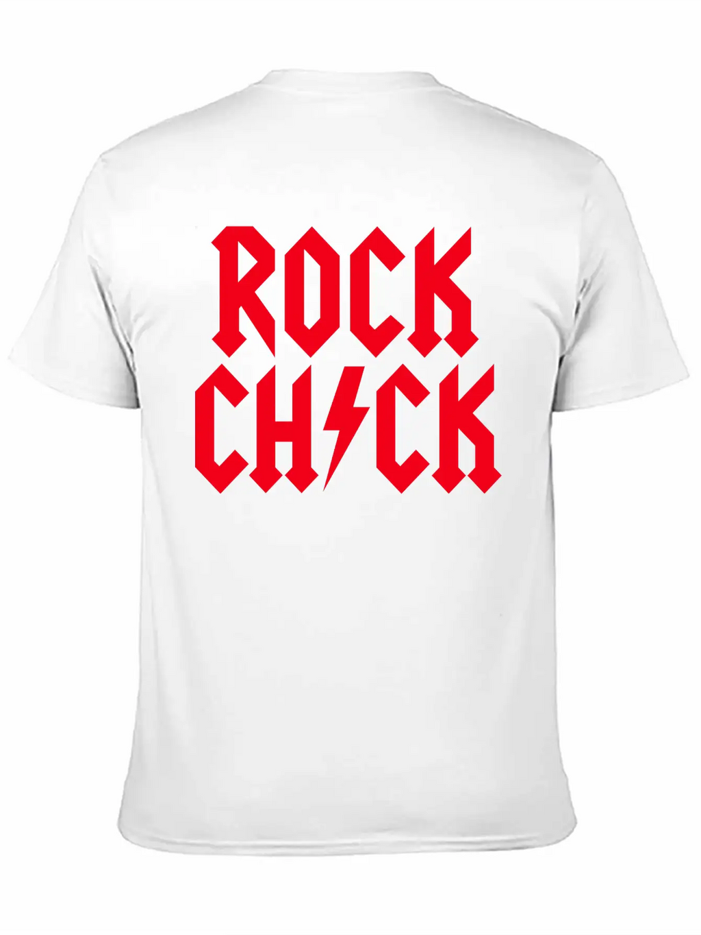 Rock Chick Hard Rock Rock Music Heavy Metal Girl Essential Cotton Tee For Daily Outfits – Unisex Style