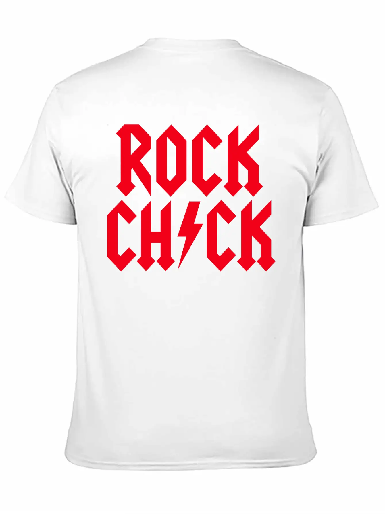 Rock Chick Hard Rock Rock Music Heavy Metal Girl Essential Cotton Tee For Daily Outfits – Unisex Style