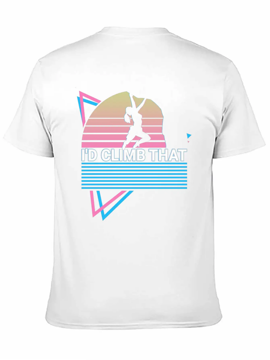 Rock Climbing Rock Climber Retro Stylish Everyday T-Shirt – Unisex Basic Cotton Tee