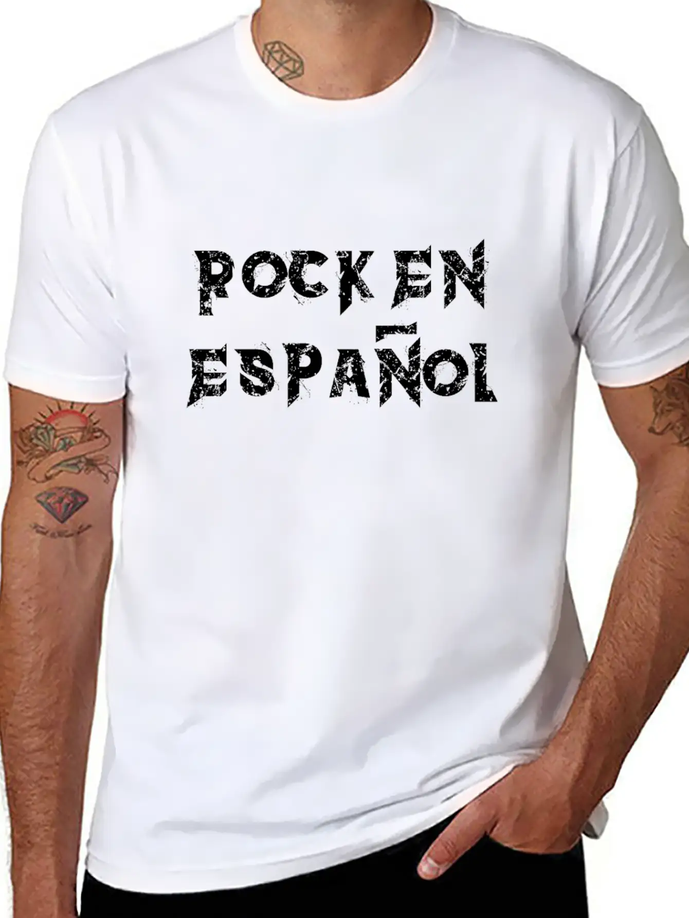 Rock En Espanol S Stylish Everyday T-Shirt – Unisex Basic Cotton Tee