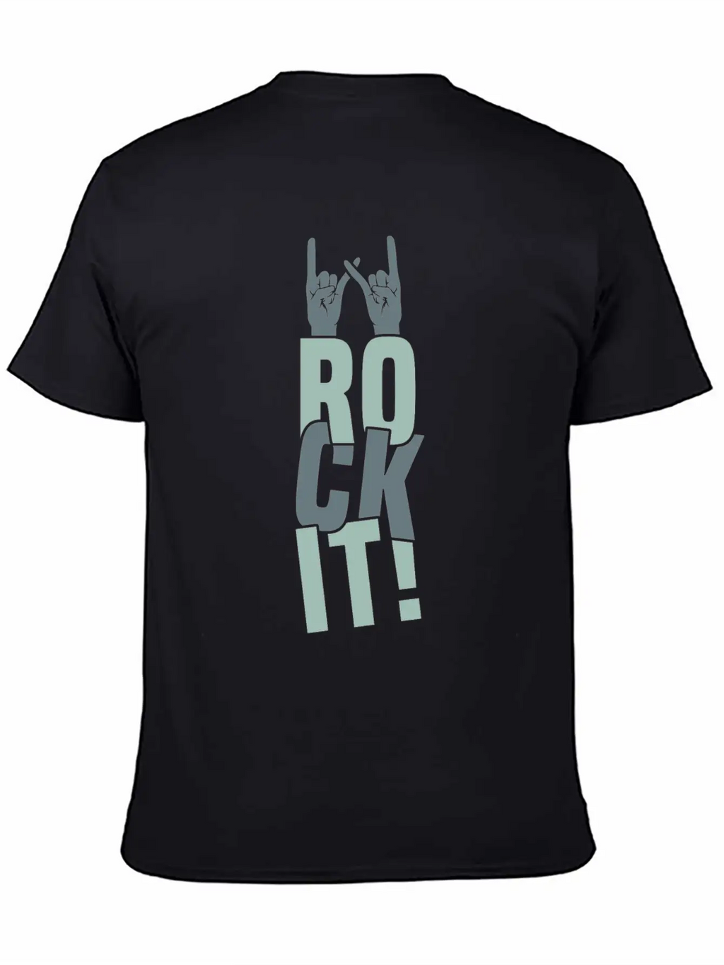 Rock It Gift Christmas Kids Present Unisex Casual T-Shirt – Clean Design For Daily Comfort
