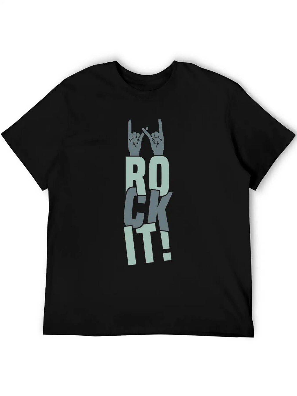 Rock It Gift Christmas Kids Present Unisex Casual T-Shirt – Clean Design For Daily Comfort
