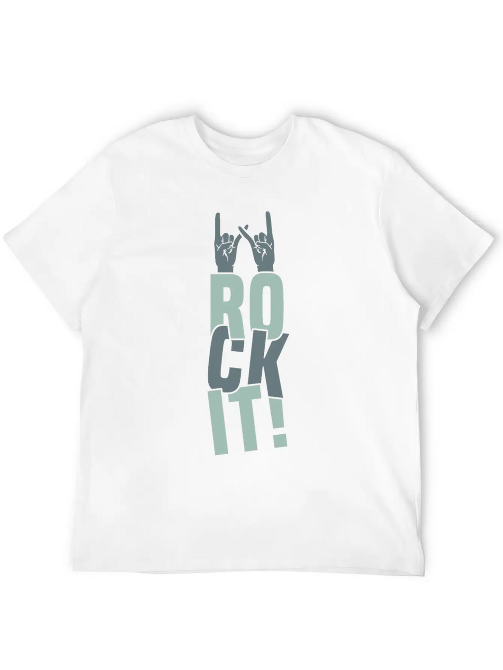 Rock It Gift Christmas Kids Present Unisex Casual T-Shirt – Clean Design For Daily Comfort