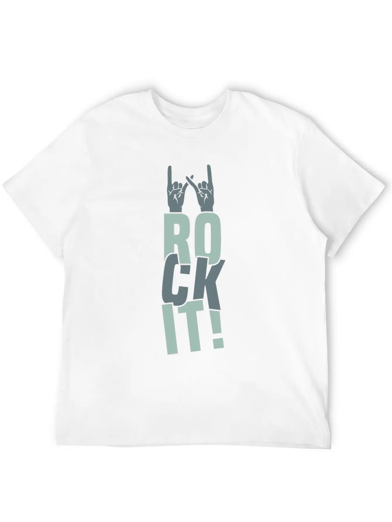 Rock It Gift Christmas Kids Present Unisex Casual T-Shirt – Clean Design For Daily Comfort