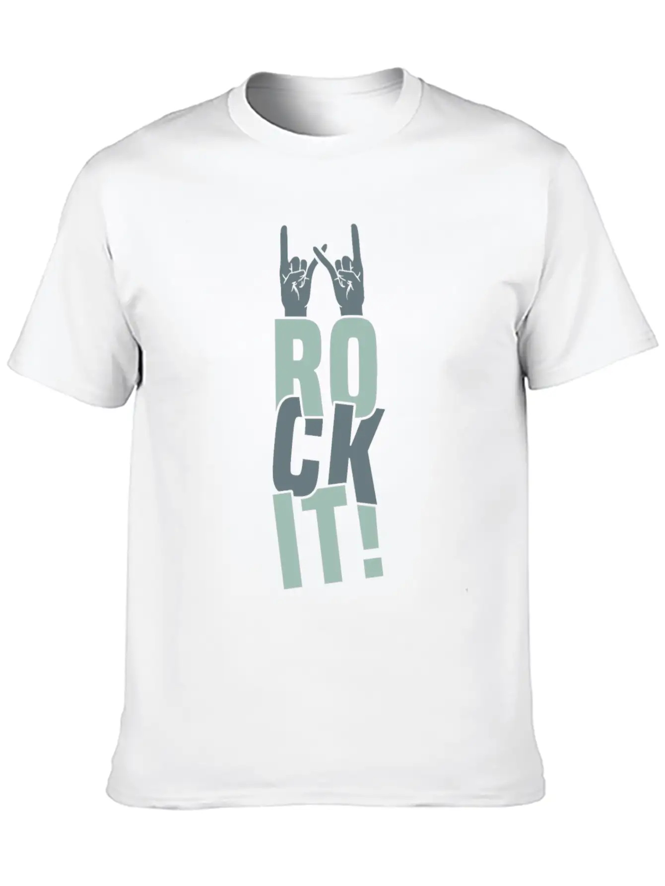 Rock It Gift Christmas Kids Present Unisex Casual T-Shirt – Clean Design For Daily Comfort