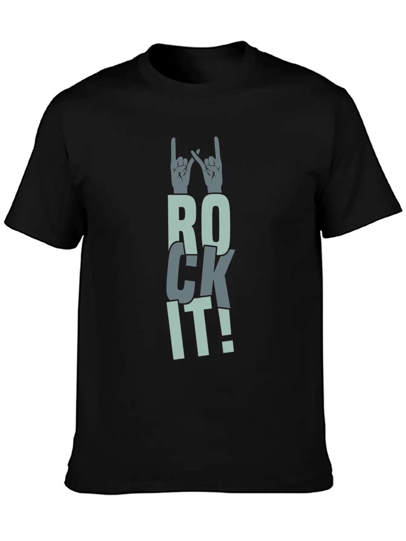 Rock It Gift Christmas Kids Present Unisex Casual T-Shirt – Clean Design For Daily Comfort
