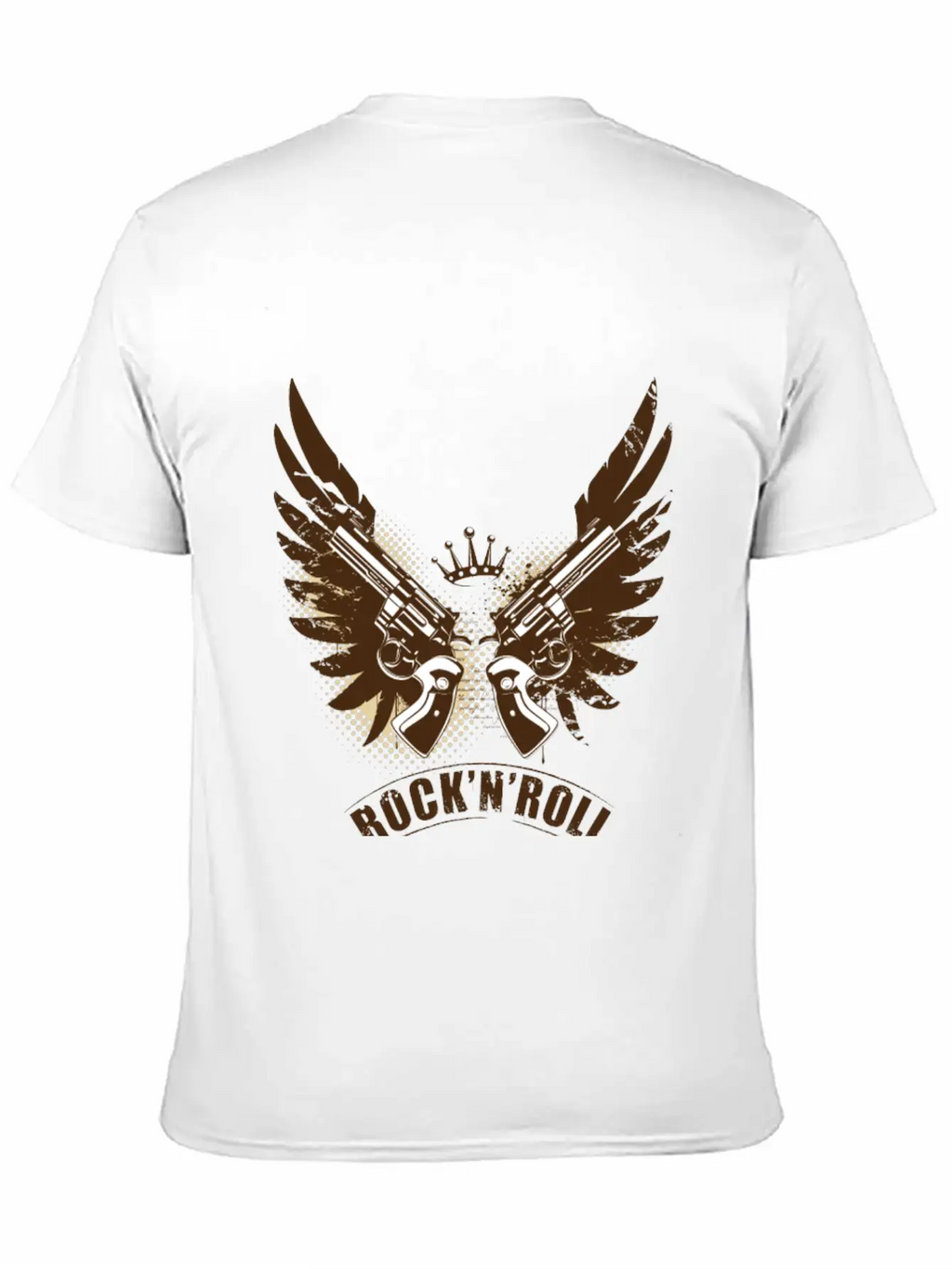 Rock N Roll Unisex Casual T-Shirt – Clean Design For Daily Comfort
