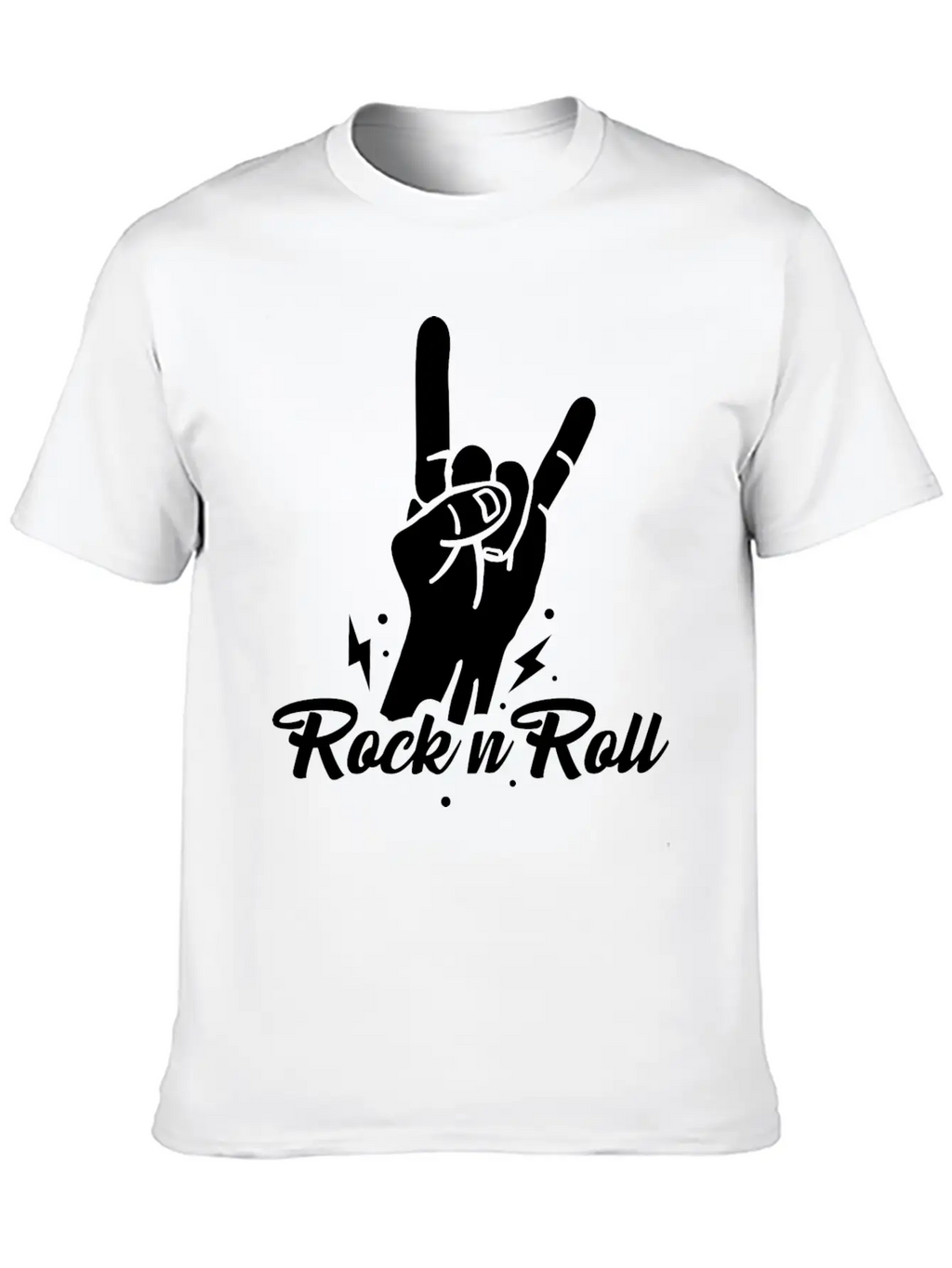 Rock & Roll 9 Unisex Short Sleeve Soft Cotton T-Shirt – Casual Everyday Wear