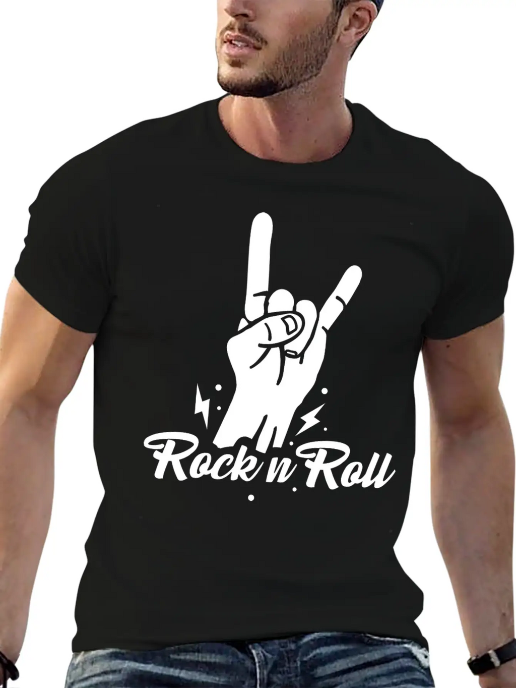 Rock & Roll 9 Unisex Short Sleeve Soft Cotton T-Shirt – Casual Everyday Wear