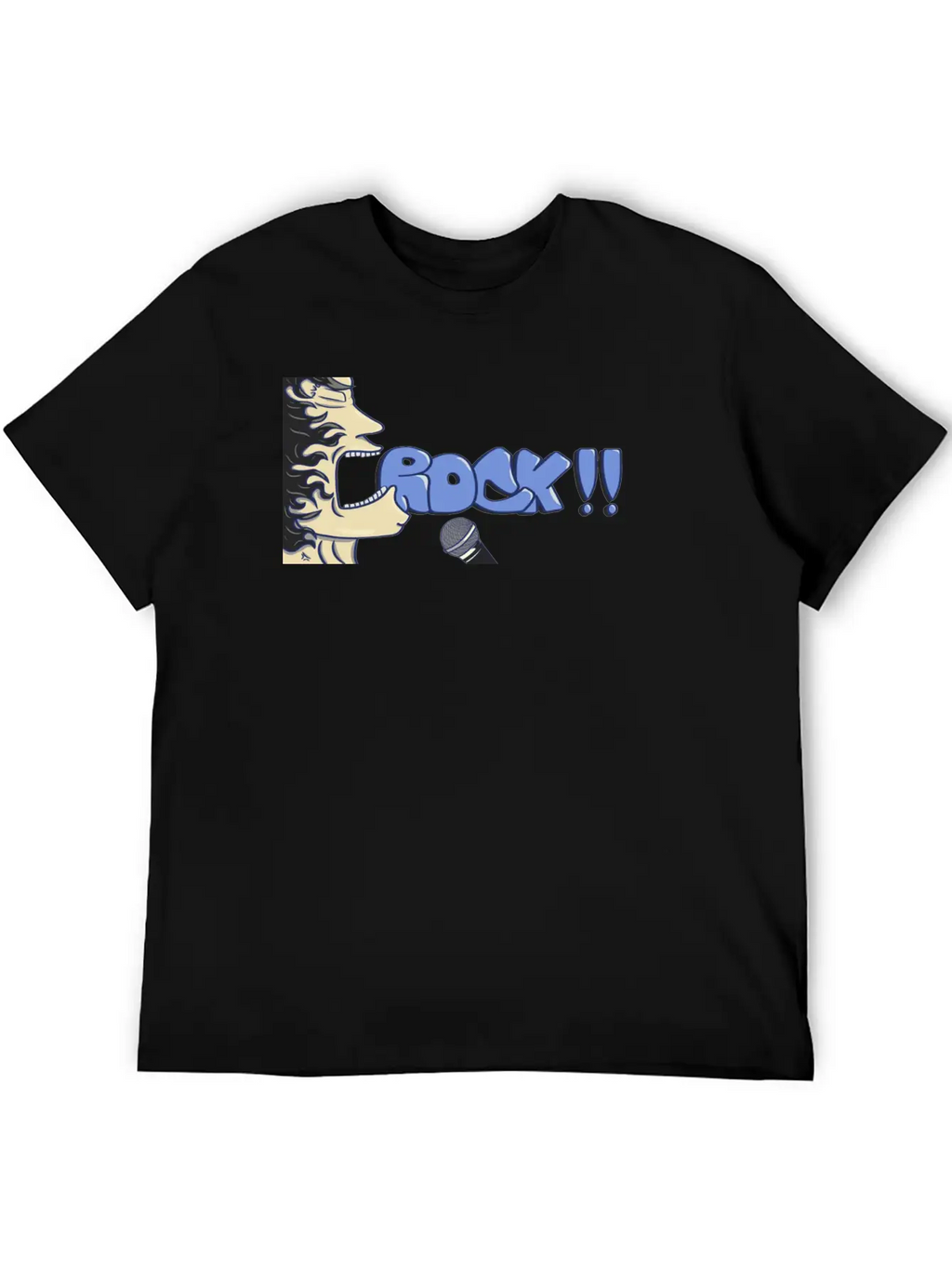 Rock Unisex Short Sleeve Soft Cotton T-Shirt – Casual Everyday Wear
