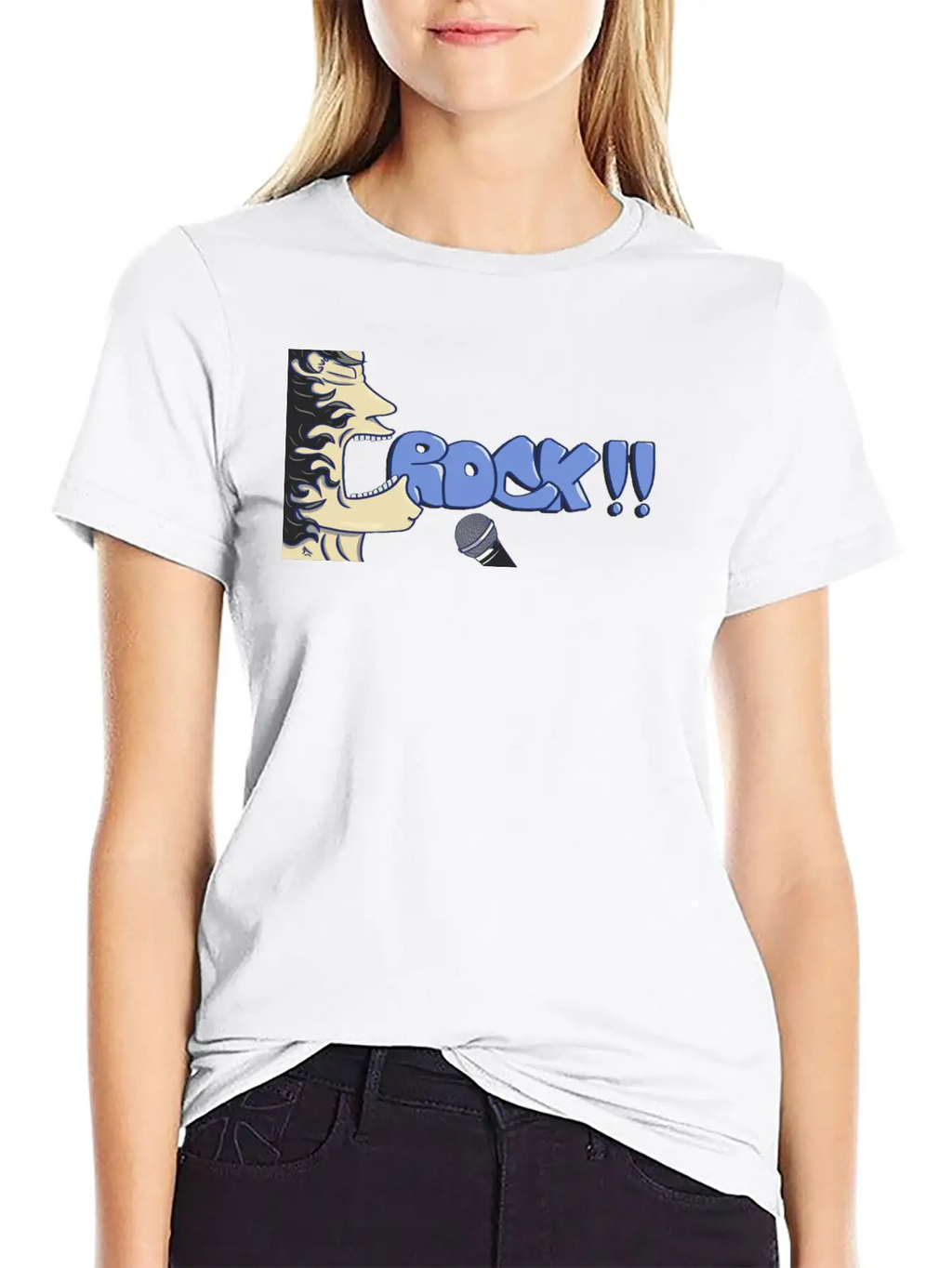 Rock Unisex Short Sleeve Soft Cotton T-Shirt – Casual Everyday Wear
