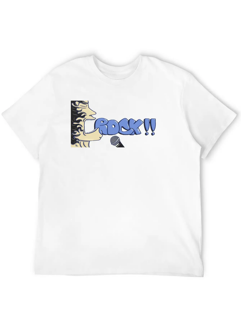 Rock Unisex Short Sleeve Soft Cotton T-Shirt – Casual Everyday Wear