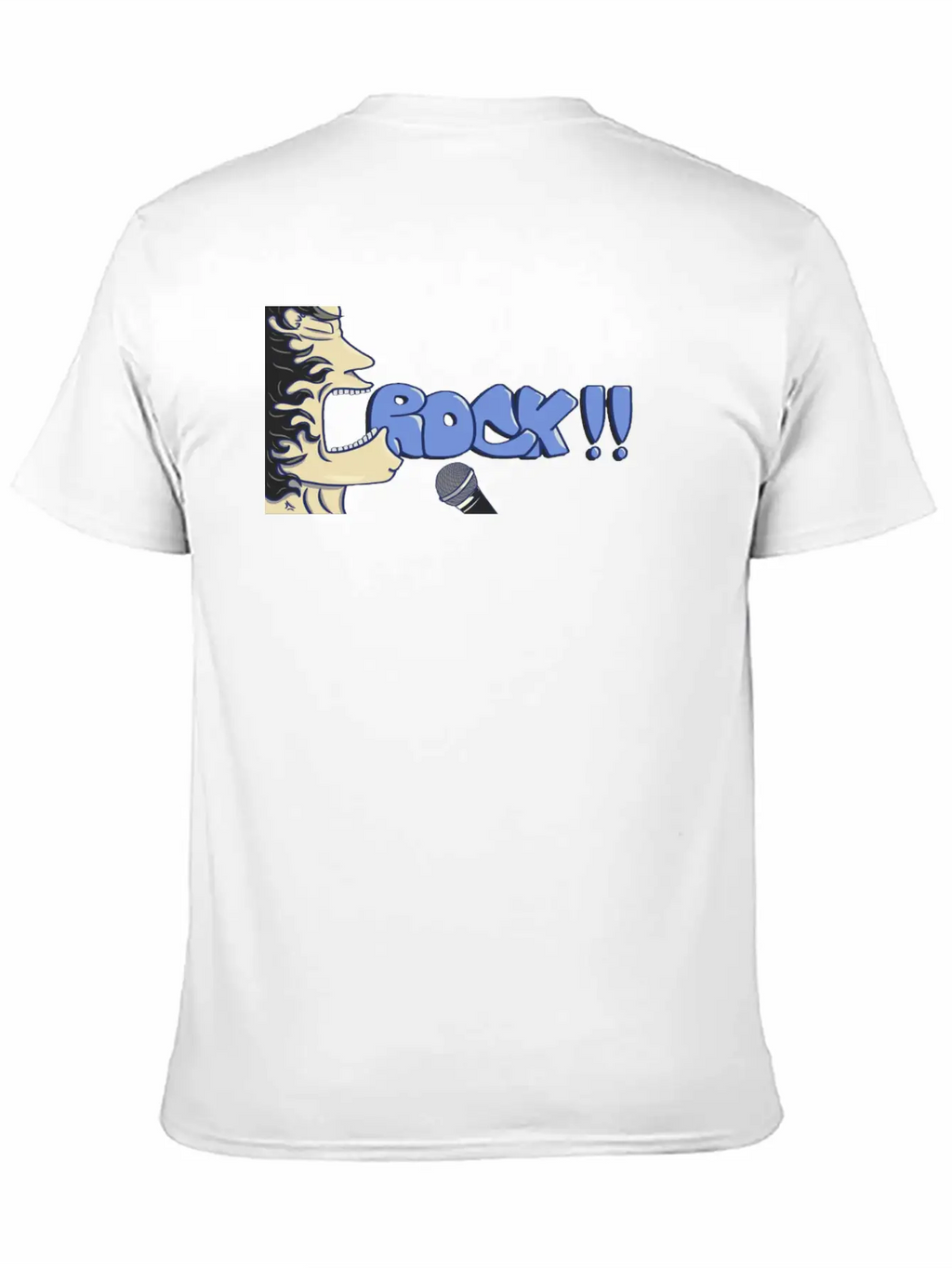Rock Unisex Short Sleeve Soft Cotton T-Shirt – Casual Everyday Wear