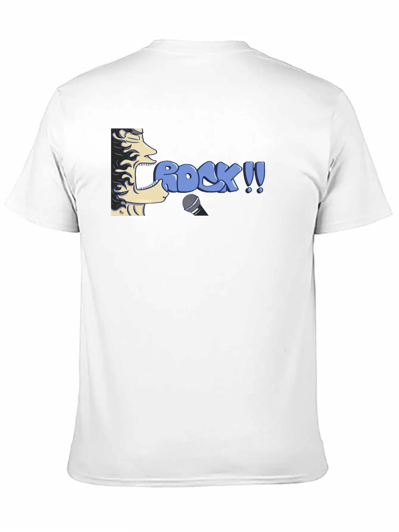 Rock Unisex Short Sleeve Soft Cotton T-Shirt – Casual Everyday Wear