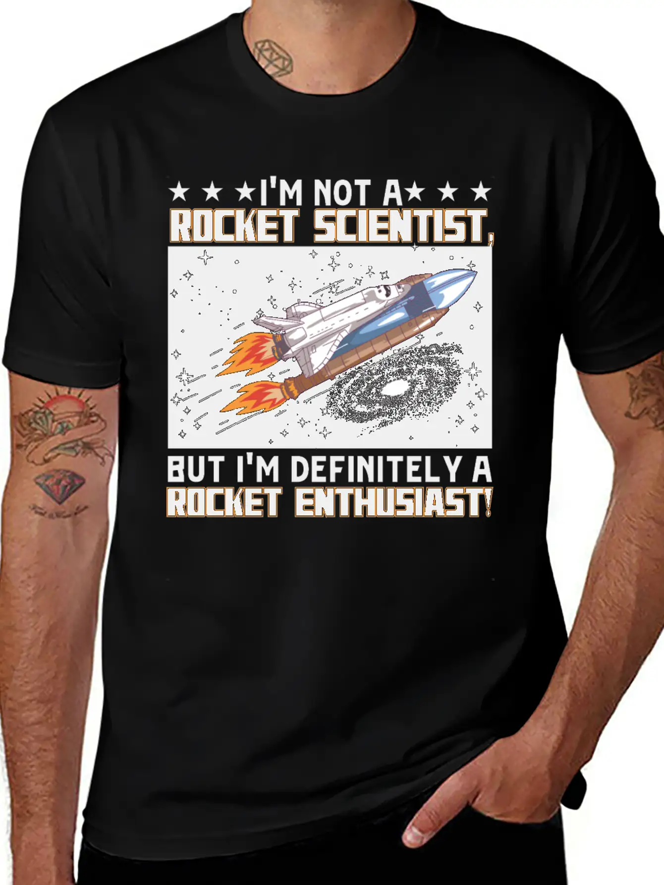 Rocket Scientist Stylish Everyday T-Shirt – Unisex Basic Cotton Tee
