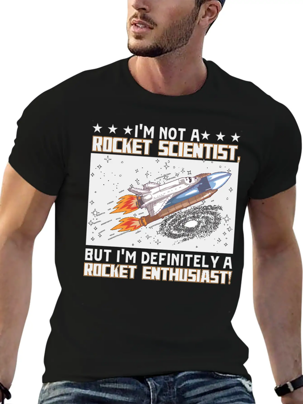 Rocket Scientist Stylish Everyday T-Shirt – Unisex Basic Cotton Tee
