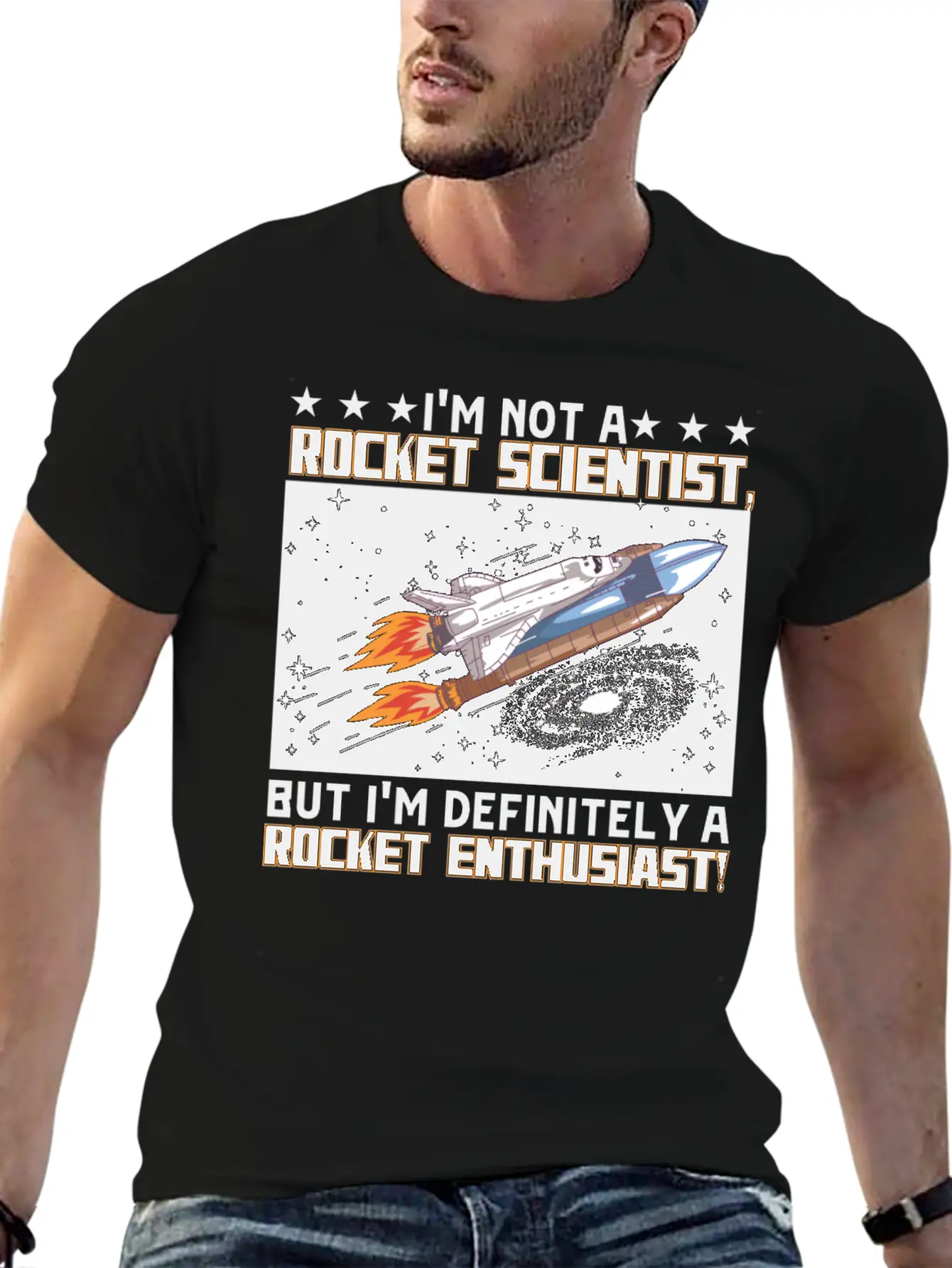 Rocket Scientist Stylish Everyday T-Shirt – Unisex Basic Cotton Tee