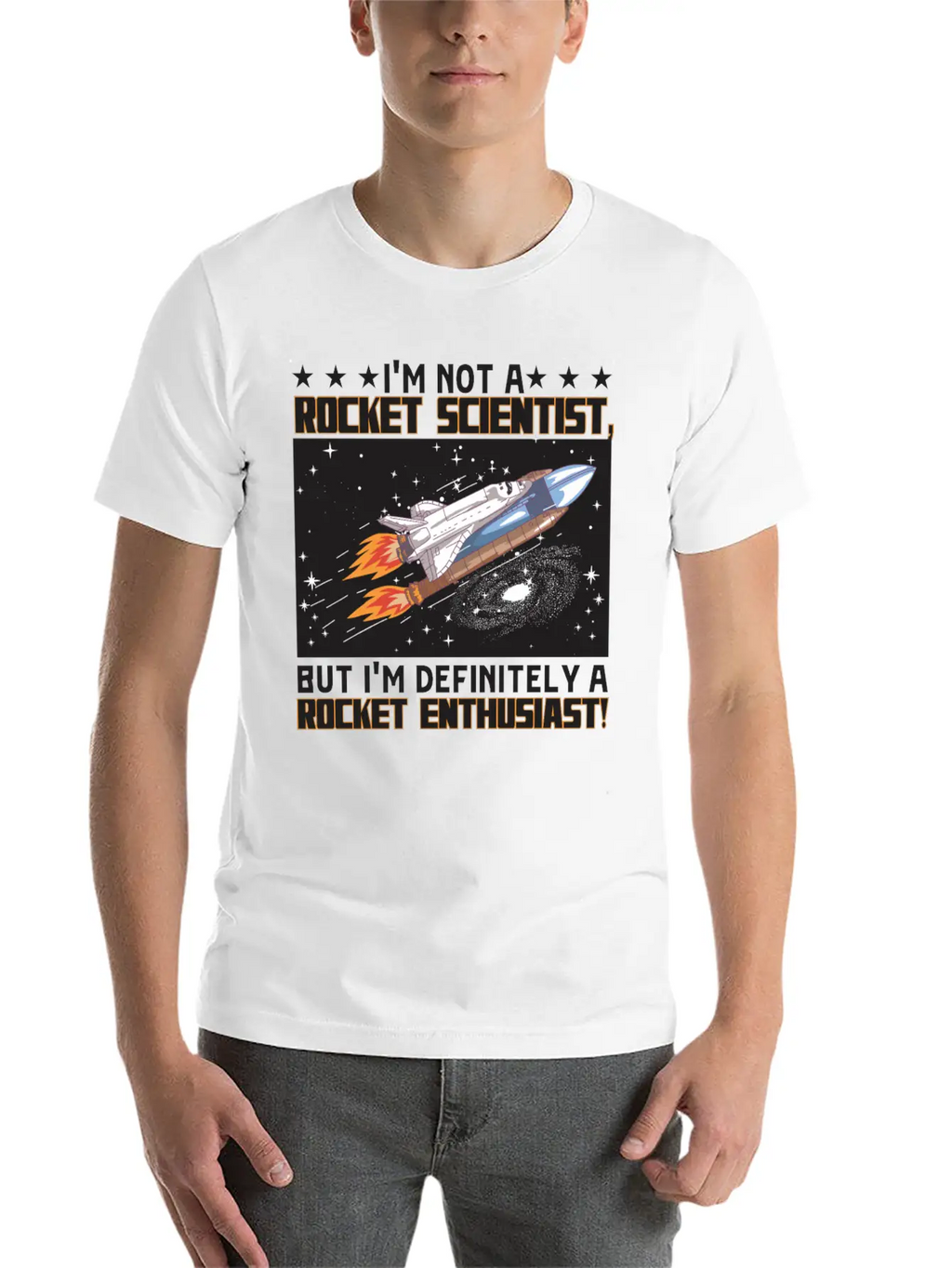 Rocket Scientist Stylish Everyday T-Shirt – Unisex Basic Cotton Tee
