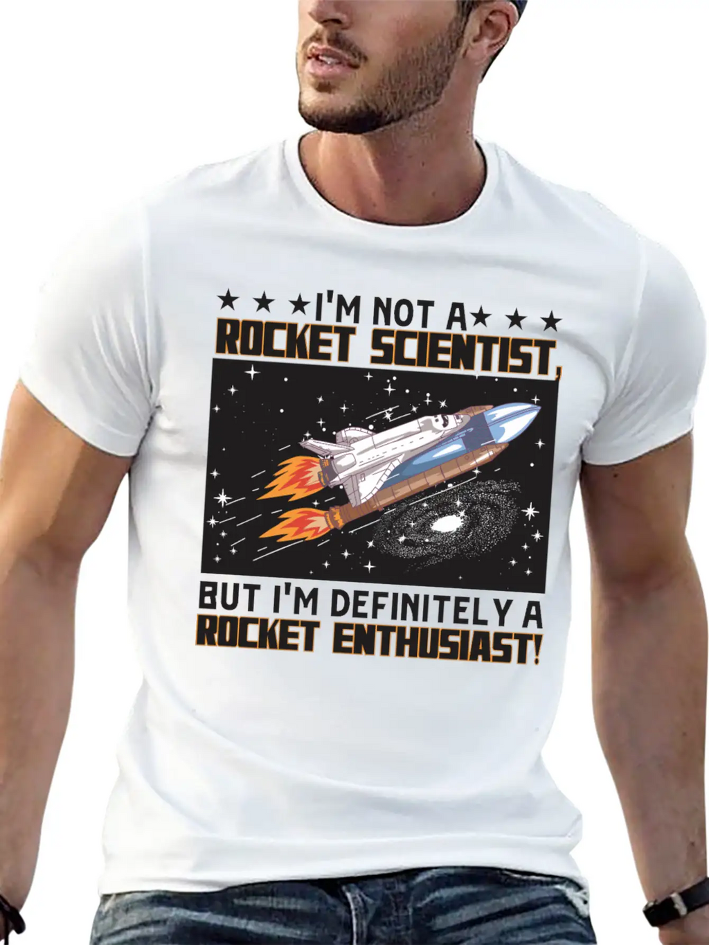 Rocket Scientist Stylish Everyday T-Shirt – Unisex Basic Cotton Tee